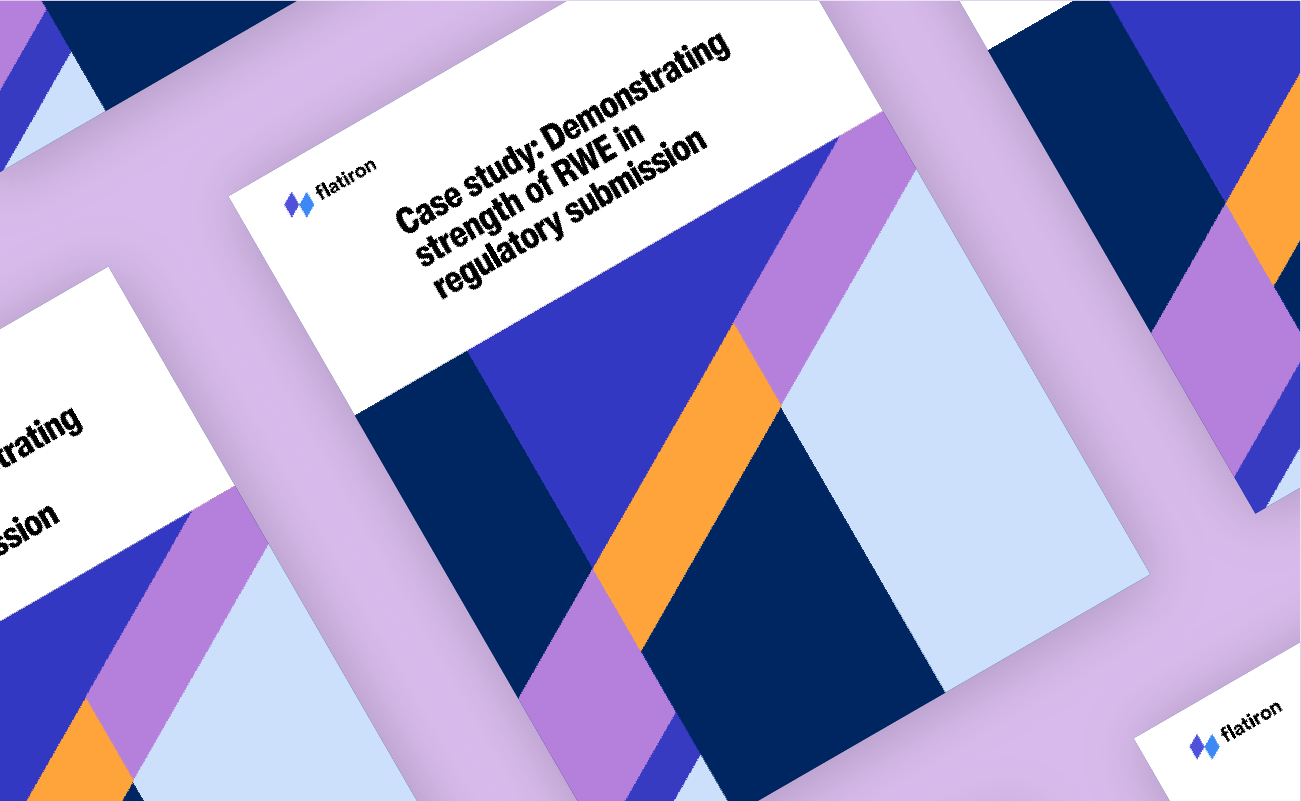 Case study Demonstrating strength of RWE in regulatory submission